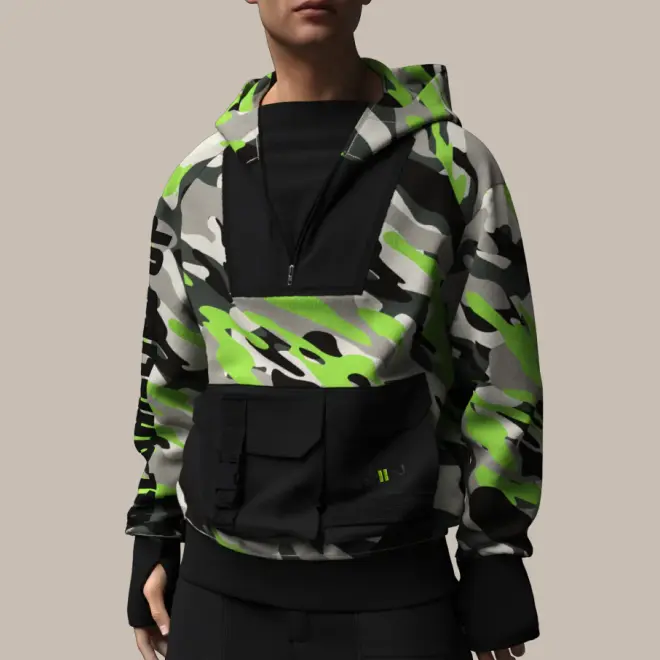 Valaclava 3d render with garment
